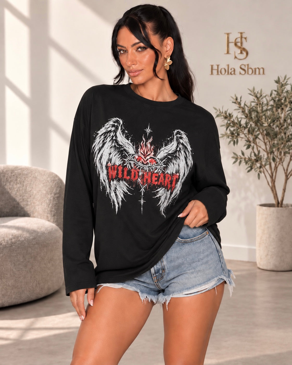 Maglia Wildara in colore nero